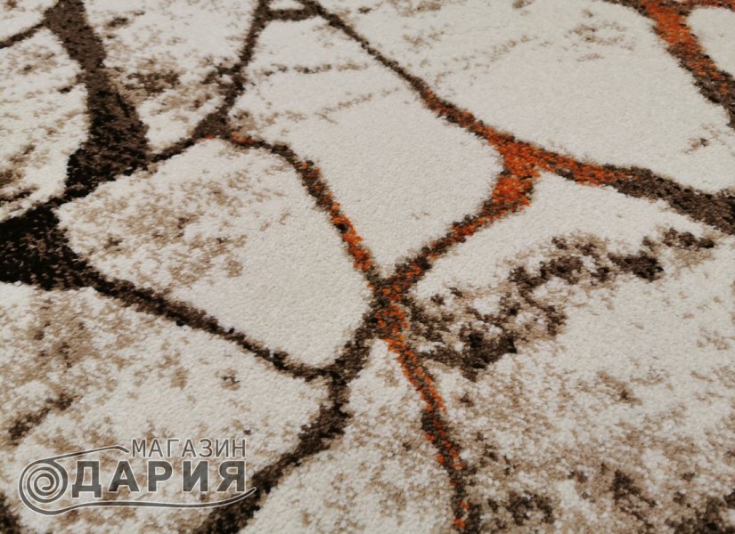 Тъкан килим MAGNOLIA 563 cream/orange